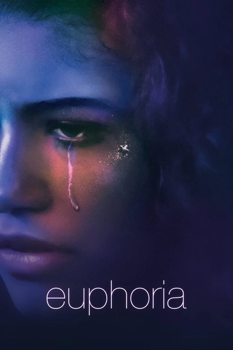 Вертикальный постер к 1 сезону сериала Эйфория с Ру Беннетт, Зендаей